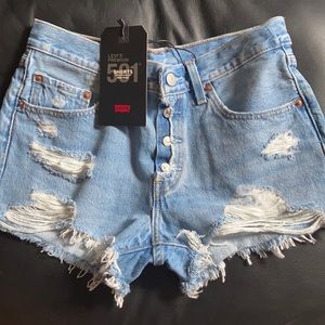 Levi’s Premium 501 Shorts Mid Rise